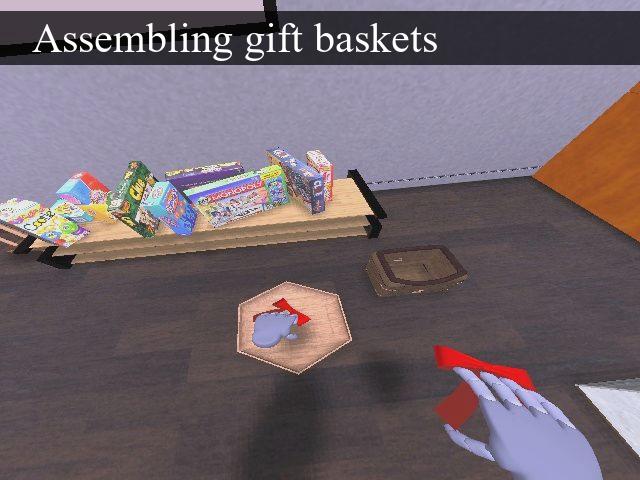 Assembling Gift Baskets