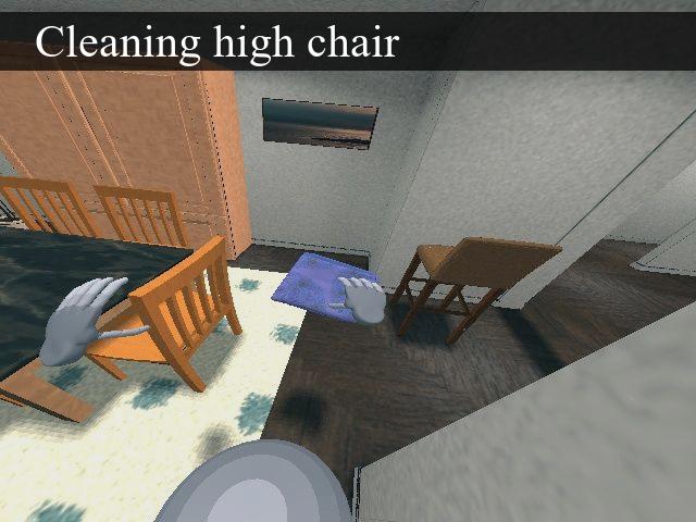 Cleaning High Chair
