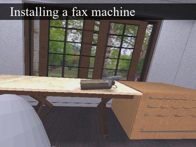 Installing a Fax Machine