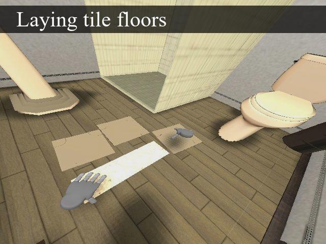 Laying Tile Floors
