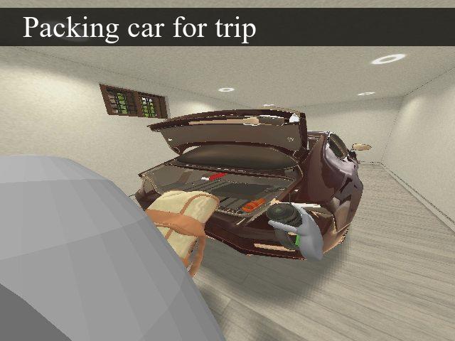 Packing Car for Trip