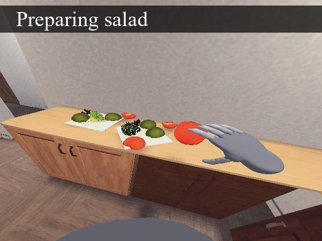 Preparing Salad