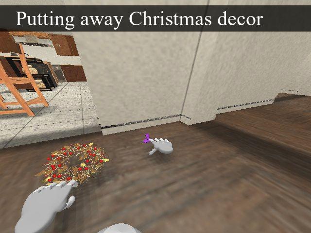 Putting Away Christmas Decorations