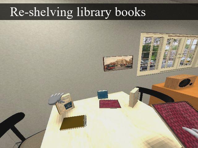 Re-shelving Library Books
