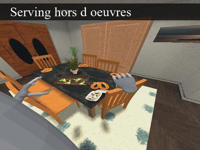 Serving Hors d'Oeuvres