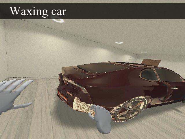 Waxing Cars or Other Vehicles